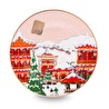 Jumbo New Year Countries 4'lü Pasta Tabağı 20 cm