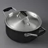 Jumbo New Moment Diamond İndüksiyon Tabanlı Siyah Derin Tencere 20 cm