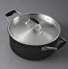 Jumbo New Moment Diamond İndüksiyon Tabanlı Siyah Derin Tencere 20 cm