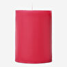 Flying Tiger Copenhagen Açık Kırmızı Rustik Mum 8 cm
