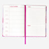 Flying Tiger Copenhagen Pembe Çizgili Haftalık Planlayıcı Defter