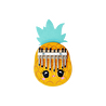 Flying Tiger Copenhagen Ahşap Ananas Şeklinde Kalimba