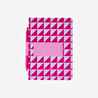 Flying Tiger Copenhagen Kalemli Pembe Geometrik Desenli Defter A5