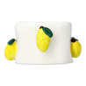 Flying Tiger Copenhagen Sarı Limon Detaylı Seramik Tealight Mumluk