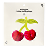 Flying Tiger Copenhagen 4'lü Kırmızı Kiraz Şeklinde Masa Dekorasyonu
