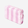 Flying Tiger Copenhagen Ananas Desenli Pembe Çizgili Makyaj Çantası