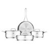 Jumbo Capello 7 Parça İndüksiyon Tabanlı Tencere Seti