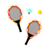 Flying Tiger Copenhagen LED Işıklı Badminton Seti