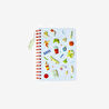 Flying Tiger Copenhagen Kabartma Desenli Mavi A5 Defter