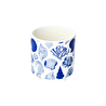 Flying Tiger Copenhagen Mavi Deniz Kabuğu Desenli Seramik Saksı