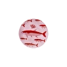 Flying Tiger Copenhagen Pembe Balık Desenli Seramik Tabak