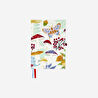 Flying Tiger Copenhagen Mantar Desenli A5 Bullet Planlayıcı Defter