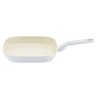 Jumbo Swiss Crystal Light Grey Grill Tava 28 cm