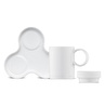 Jumbo Trigon Beyaz 2 Kişilik Kahve Fincan Takımı