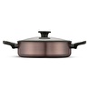 Jumbo Toledo Swiss Crystal Brown İndüksiyon Tabanlı Tencere Seti 7 Parça
