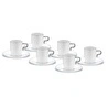 Jumbo Merse 6 Kişilik Kahve Fincan Takımı Platin