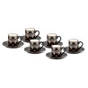 Jumbo Ashen 6 Kişilik Kahve Fincan Takımı