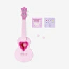 Flying Tiger Copenhagen Pembe Kalp Detaylı Ukulele