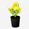 Flying Tiger Copenhagen Saksıda Küçük Sarı Yapay Çiçek