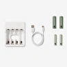 Flying Tiger Copenhagen Şarj Edilebilir Piller için USB Şarj Cihazı
