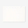Flying Tiger Copenhagen Bej Çiçekli Haftalık Planlayıcı A4 Defter