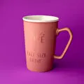 Jumbo Joy Pink Mug