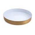 Jumbo Capella Beyaz Yuvarlak Tepsi 26 cm