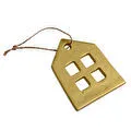 Jumbo Epsilon Dekoratif Ev Gold 8|5x10 cm