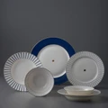 Jumbo Navy 24 Parça 6 Kişilik Yemek Takımı Blue