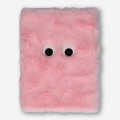 Flying Tiger Copenhagen Pembe Peluş Çizgisiz A5 Defter