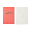 Flying Tiger Copenhagen Pembe Happy Birthday Kart