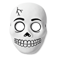 Flying Tiger Copenhagen Karanlıkta Parlayan Beyaz Kuru Kafa Maskesi