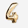 Flying Tiger Copenhagen 4 Numaralı Gold Folyo Balon