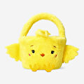 Flying Tiger Copenhagen Sarı Peluş Civciv Şeklinde Sepet