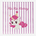 Flying Tiger Copenhagen 16'lı Pembe Unicorn Desenli Çizgili Kağıt Peçete