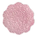 Flying Tiger Copenhagen Küçük Pembe Çiçek Desenli Seramik Tabak