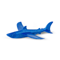 Flying Tiger Copenhagen Mavi Küçük Köpek Balığı Şeklinde Uçak
