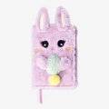 Flying Tiger Copenhagen Pembe Peluş Kedi Kaplamalı Defter