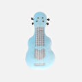 Flying Tiger Copenhagen Mavi Peluş Ukulele Evcil Hayvan Oyuncağı
