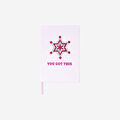 Flying Tiger Copenhagen Pembe Parlak A5 Defter