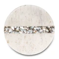 Jumbo Romano Mermer Servislik 14x14x1.76 cm Beyaz