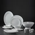 Jumbo Moon Platin 64 Parça 12 Kişilik Yemek Takımı
