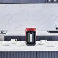 Homend Pottoman 1831h Kırmızı Türk Kahve Makinesi
