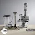Karaca Mastermaid Prosteel Uzun Blender Ayaklı 6 Bıçaklı Cam Mutfak Robotu 2500W Galaxy Grey