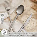Emsan Artisan Storm 18 Parça 6 Kişilik Çatal Kaşık Bıçak Seti