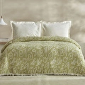 Karaca Home Bouquet Çİft Kişilik Müslin Pike Yeşil