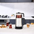 Homend Royaltea Elegant 1777H Inox Çay Makinesi Siyah