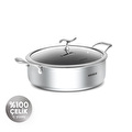 Karaca Plasma Steel 316+ 3Ply Karnıyarık Tencere 26 cm