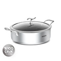 Karaca Plasma Steel 316+ 3Ply Karnıyarık Tencere 30 cm