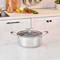 Karaca Plasma Steel 316+ 3Ply Tencere 22 cm